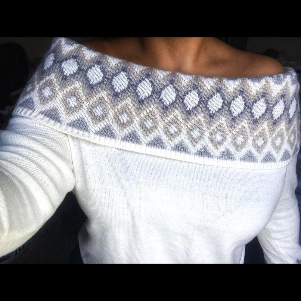 Winter Off shoulder Knitwear
